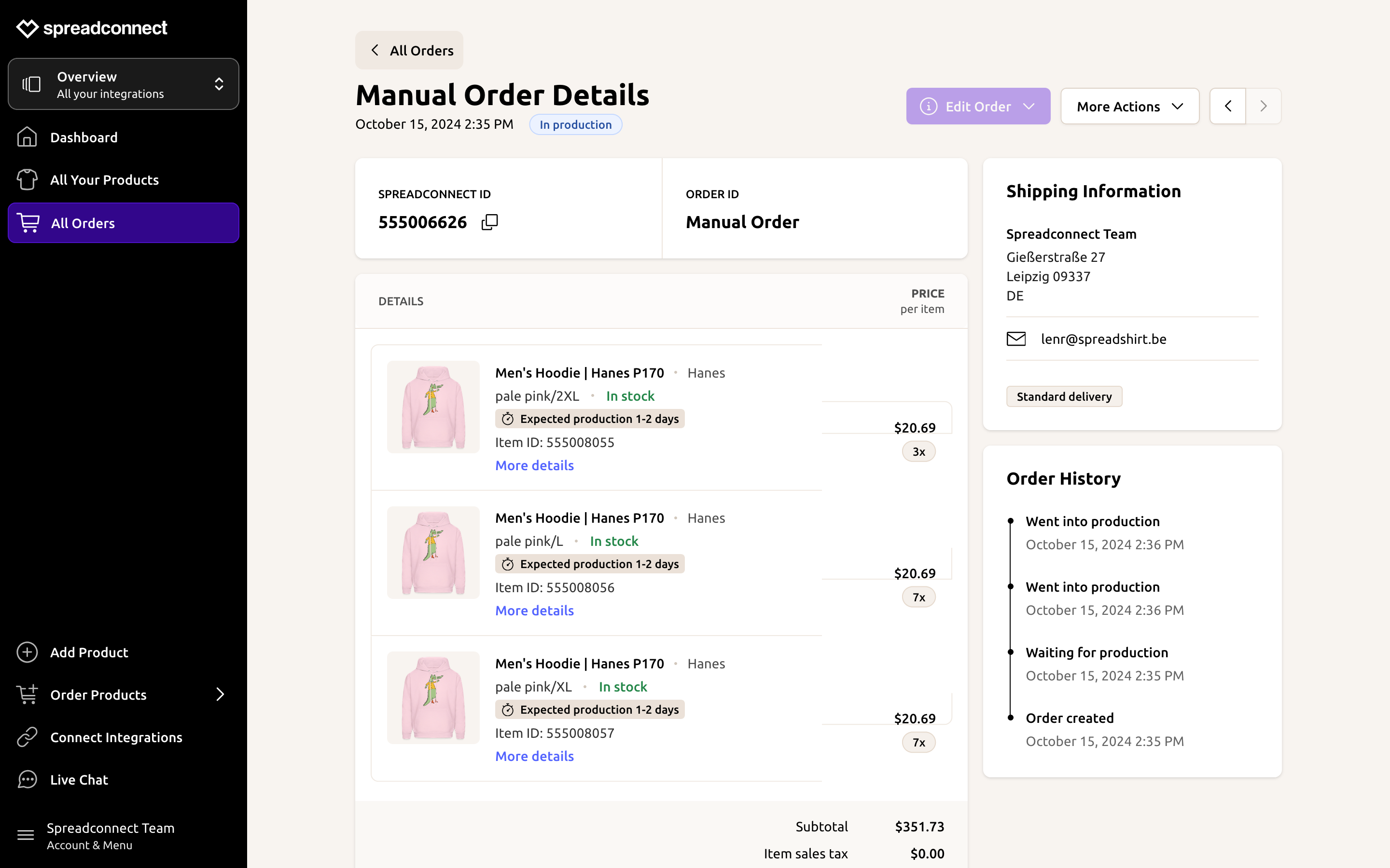 Order Information provided by Spreadconnect.png